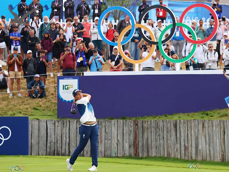 Žebříček olympijských her v golfu žen 2024: 2. kolo