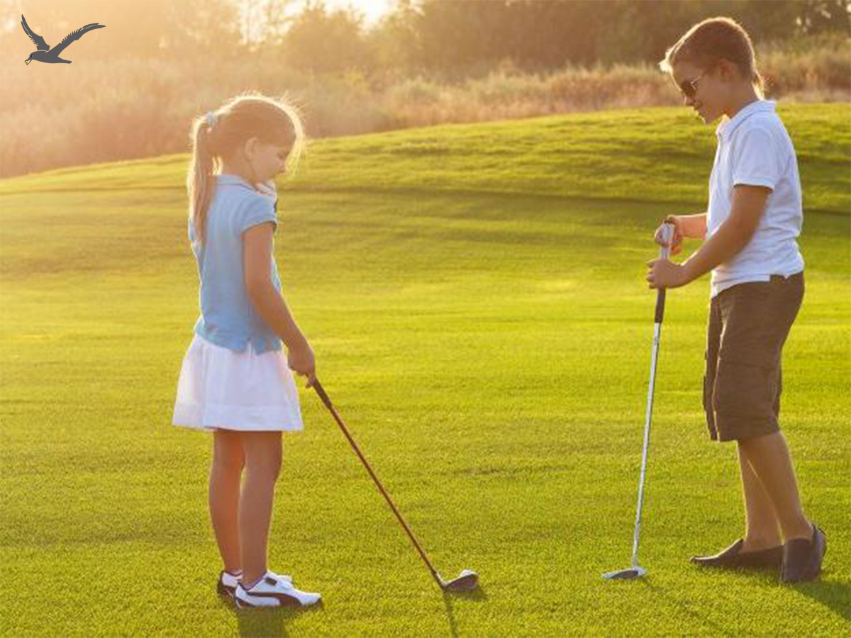 Správná volba golfových klubů pro děti